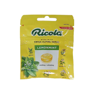 Ricola Sugar Free Candy ลูกอมริโคลา ไม่มีน้ำตาล ลูกอมผลิตจากประเทศสวิตเซอร์แลนด์
