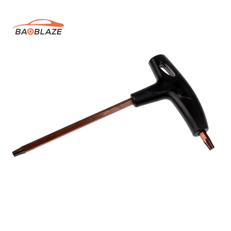 ชุดประแจซ่อมจักรยาน T25 Torx และไขควง T-Grip Baoblaze