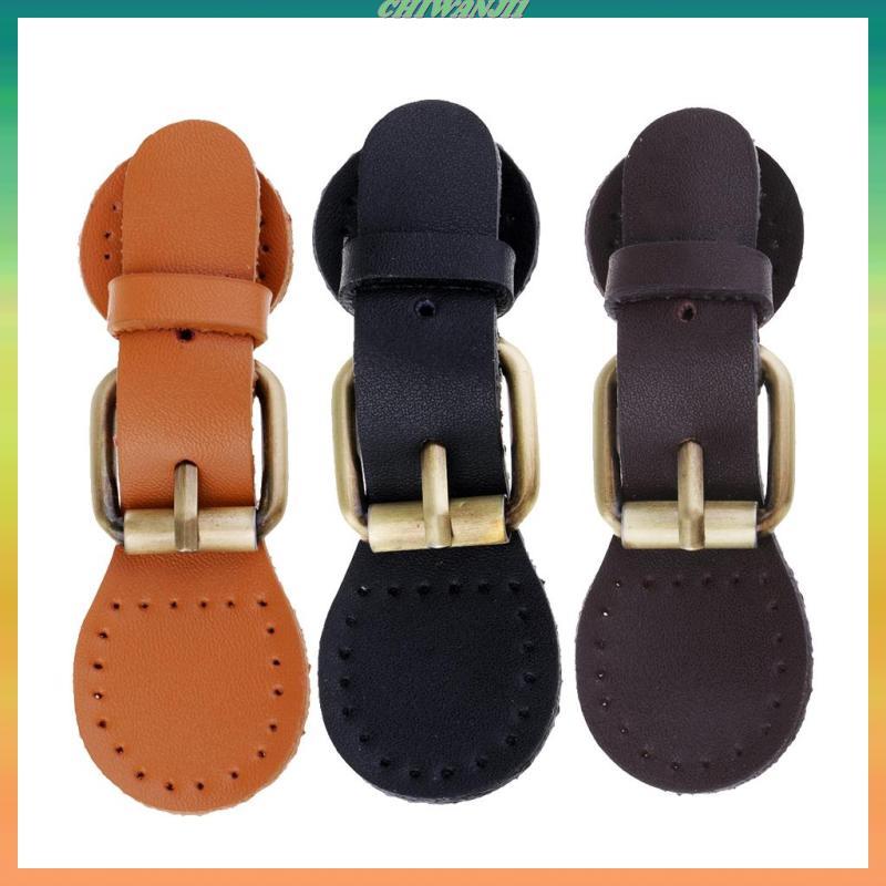 [ Chiwanji1] เย็บบนหนัง Snap Buckle Replacement Bag Fastener ทํา DIY 9.5x2 ซม.