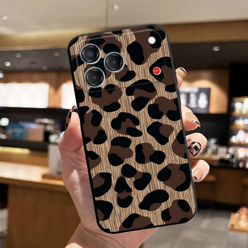 สําหรับ ZTE Nubia V80 Pro ใบมีด V80Pro ใบมีด V80 Pro อินเทรนด์เสือดาวเคสโทรศัพท์ ZTE ใบมีด V80 Pro ซ