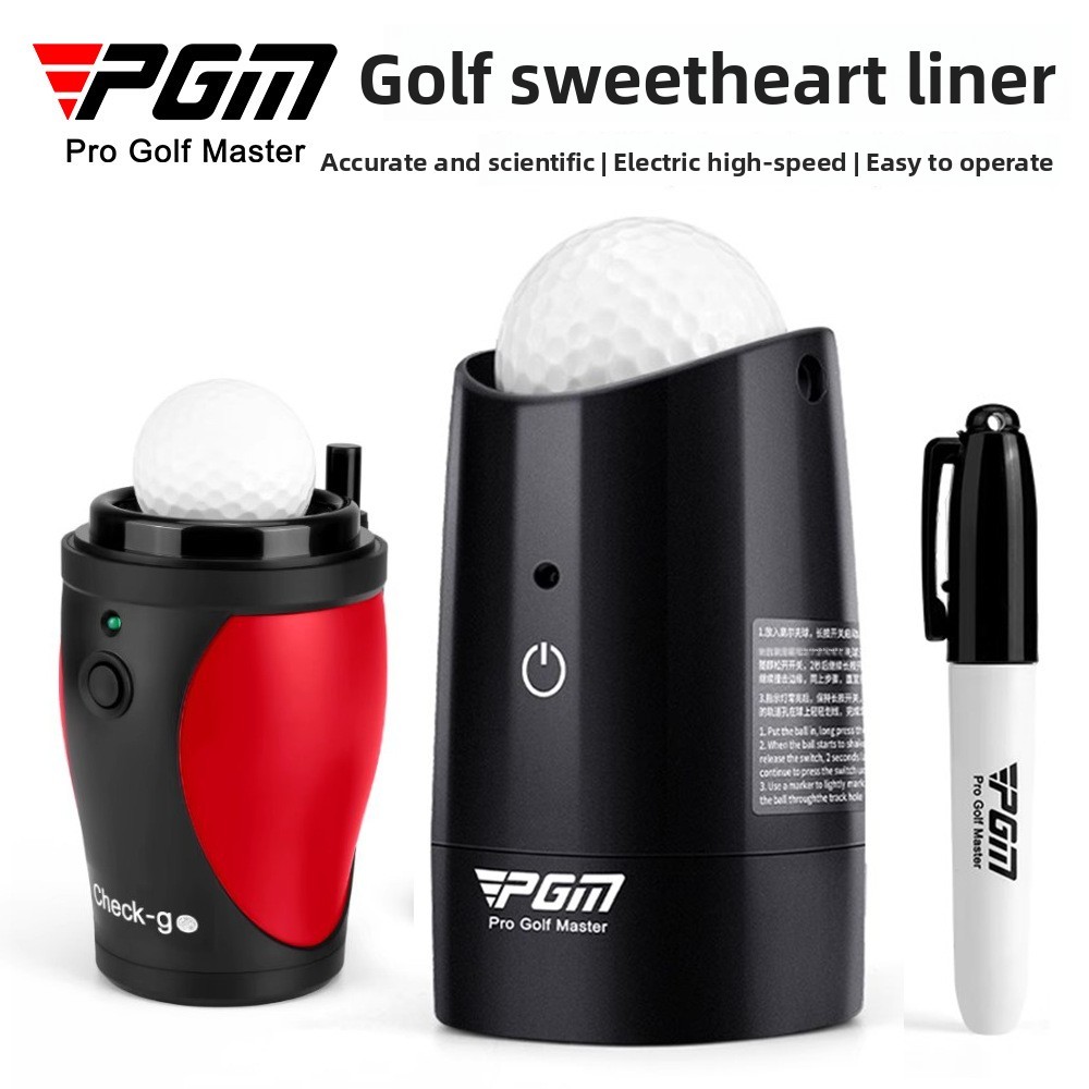 PGM เครื่องตีเส้น golf line marker HXQ006 | ออกรอบ | ไฟฟ้า | หาแกนกลาง แม่นยำ รับประกันของแท้
