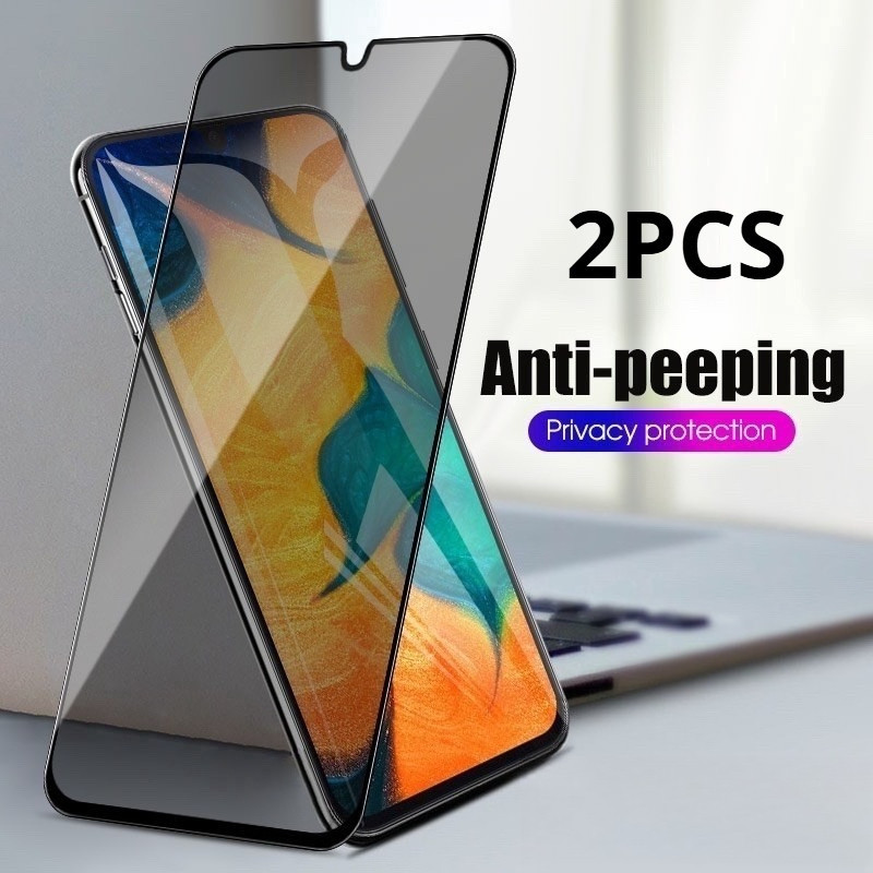 1-2Pcs สําหรับ itel A90 A80 A70 A60s A60 Anti Spy ความเป็นส่วนตัวกระจกนิรภัยฟิล์มสําหรับ itel A50C A