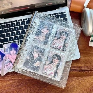 แฟ้มAcrylicคลื่นน้ำ แฟ้มสะสมการ์ด อัลบั้มการ์ด สมุดเก็บการ์ด ลายคลื่นน้ำ อัลบั้ม Photo Album (AC) สวยงาม