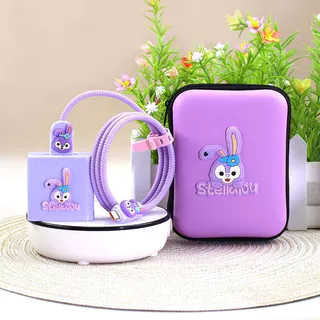 Reno 15 Pro Charger Protector 80W Oppo Reno15 5g PRO Max ชาร์จกระเป๋าเก็บสายทนทาน USB Type C Winder เชือกนุ่ม Anti-Breaking แขนการ์ตูน