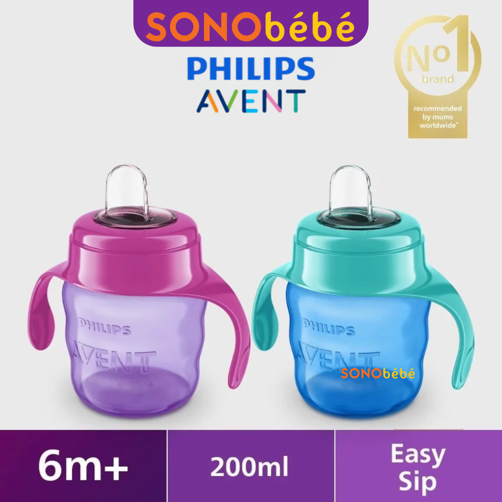 Philips Avent Classic Spout Cup 7OZ Single - ขวดนมดื่ม SCF551/03 SCF551/05