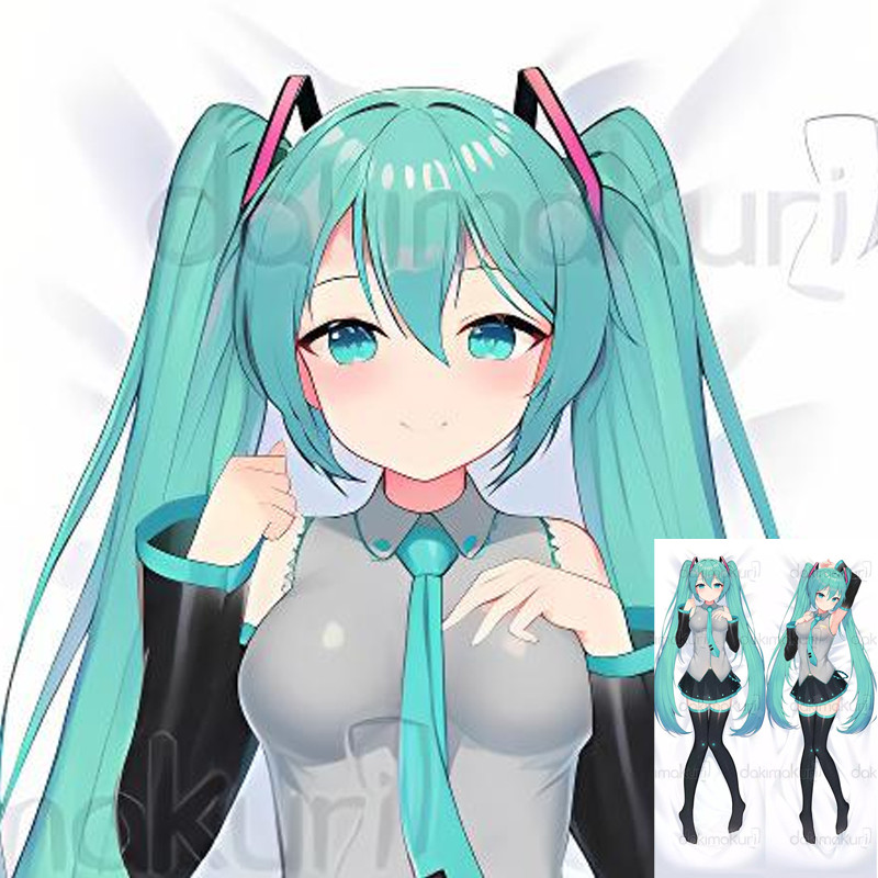 Hatsune Miku อะนิเมะ Dakimakura หมอน Otaku Sleepy หมอน 50*150 ซม.