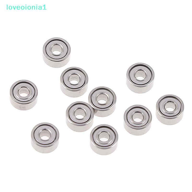 loveoionia1 10 ชิ้น 681XZZ 1.5x4x2 มม.เปิดแบริ่งขนาดเล็ก hand bearing spinnerIA