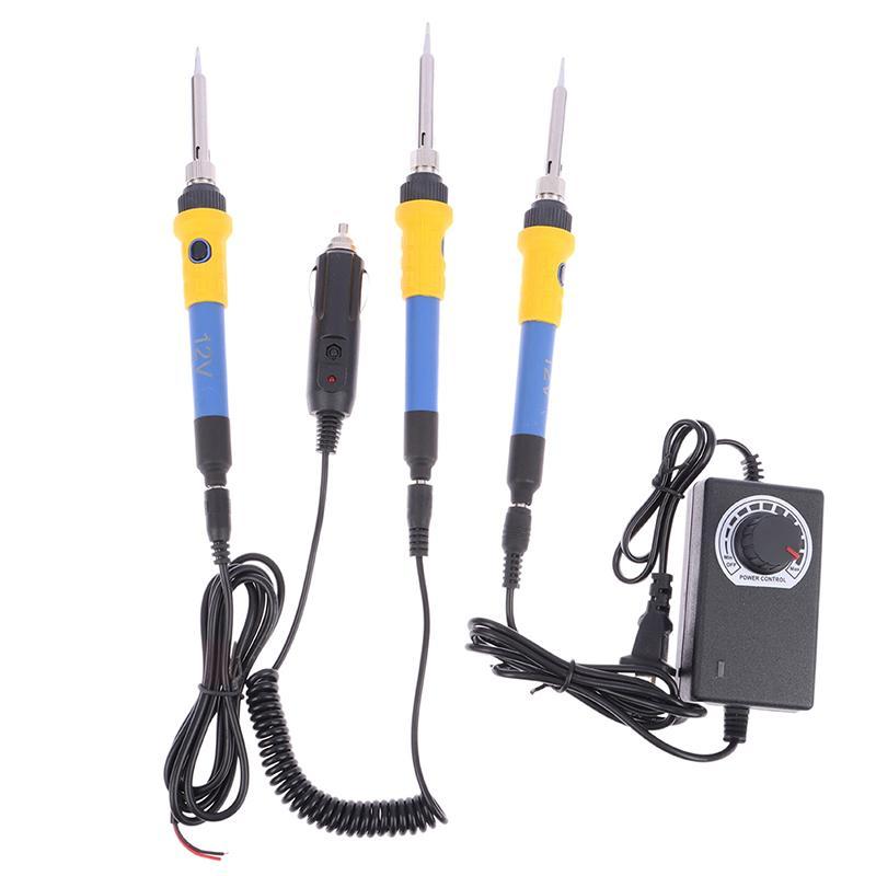 BBTH 12V หัวแร้งรถแรงดันต่ํา 60W เชื่อม Rework ซ่อมเครื่องมือ Vary