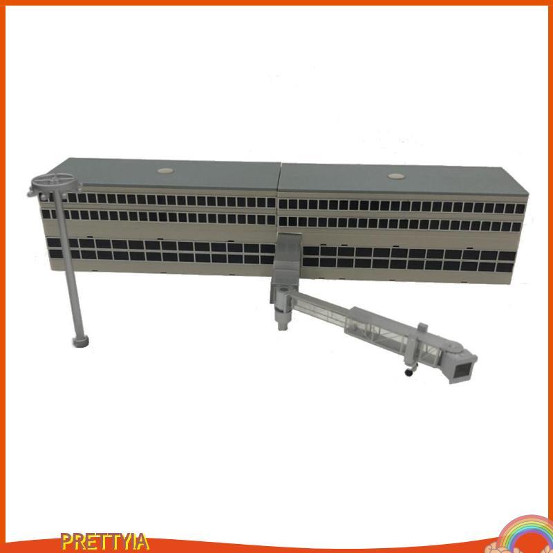 [สวย] 1/400 Scale จําลองสนามบินผู้โดยสารสะพาน DIY รุ่น Diorama Art.-Nr005