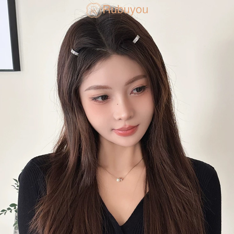 Rubuyou กิ๊บติดผมถักเปียกลมสีเงินสำหรับผู้หญิง สไตล์น่ารักเก๋ เหมาะสำหรับผมดัดลอน-COD ราคา ถูกที่สุด ดีลบีเคเค แกลเลอรีภาพที่ 5