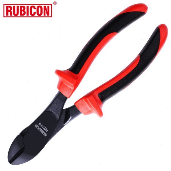 คีมจมูกคีมแนวทแยงคีมตัด Robin Hood RUBICON REV-H8 นําเข้าแรงดันสูงฉนวนกันความร้อนประหยัดแรงงานคีมปาก