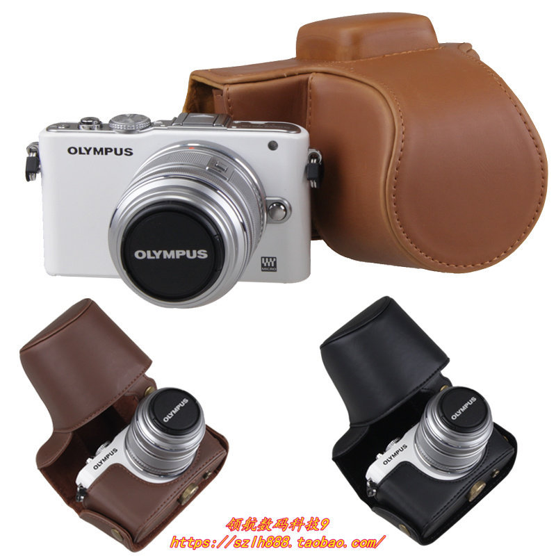 เหมาะสําหรับ Olympus E-PL3 PM1 M2 เคสป้องกัน PL10 PL9 PL8 PL7 PL6 PL5 กระเป๋ากล้อง