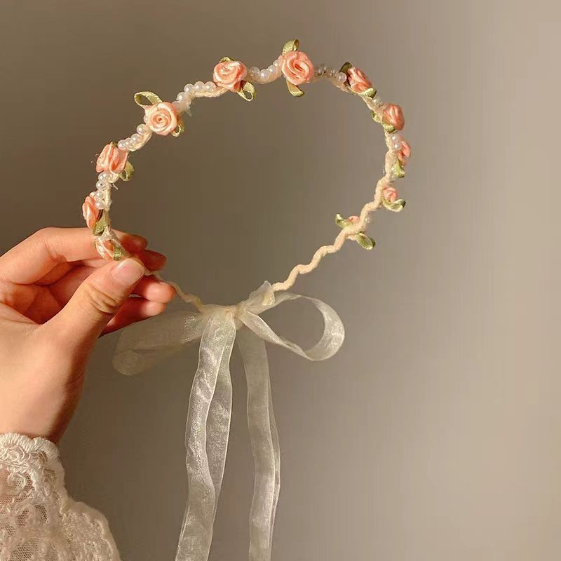 เด็กเจ้าหญิงน้อยผ้าโพกศีรษะสไตล์โมริซูเปอร์นางฟ้าพวงมาลัยคาดศีรษะสาววันเกิดแคทวอล์ประสิทธิภาพอุปกรณ์เสริม - รูปที่ 6