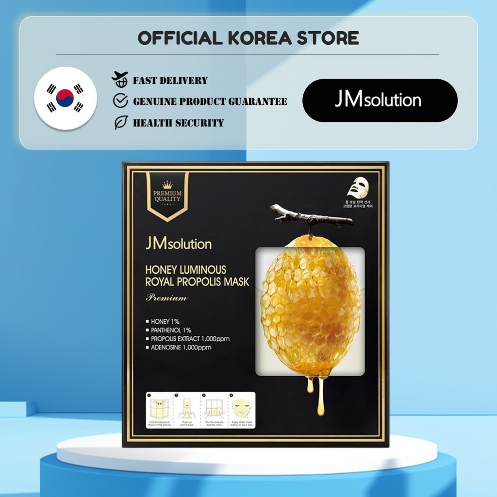 [JMsolution] Honey Royal Propolis Mask - 5EA / จากเกาหลี