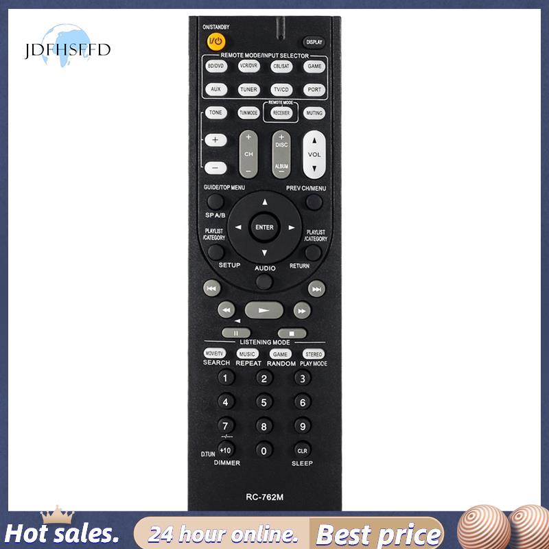 jdfhsffd1 PCS รีโมทคอนโทรลเปลี่ยน RC-762M อุปกรณ์เสริมสําหรับ AV Receiver HT-R380 HT-R290 HT-R390 HT