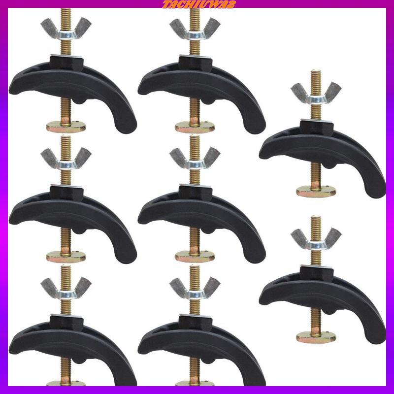 [Tachiuwa2] 8 ชิ้น CNC เครื่องแกะสลักกดแผ่น Clamp Router แพลตฟอร์ม Accs