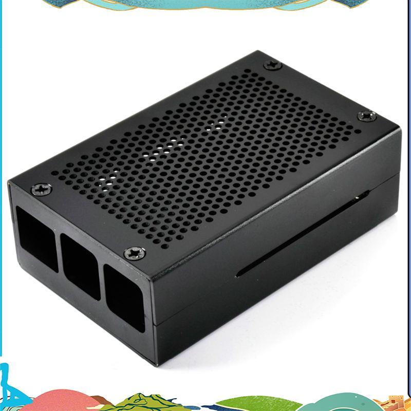 3 รุ่น B+ Case Aluminium Case Case เข้ากันได้กับ 3 รุ่น B นอกจากนี้ (สีดํา)