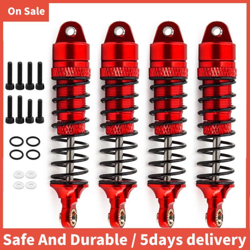 RC รถอัพเกรดด้านหน้าด้านหลัง Shocks Damper Kit สําหรับ 1/18 LaTrax #7665 อุปกรณ์เสริมอัพเกรดรถยนต์ D