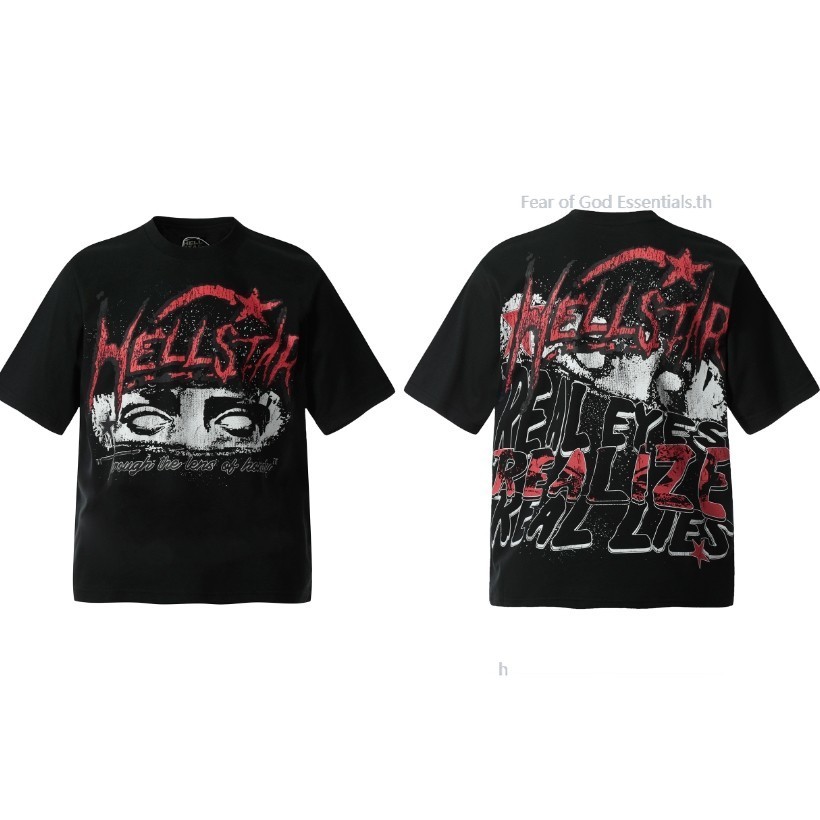 ตัวละคร เฮลล์สตาร์ พิมพ์เต็มย้อนยุคใหม่ร้อนขายคอกลมแขนสั้นเสื้อยืด ราคา ถูกที่สุด ดีลบีเคเค