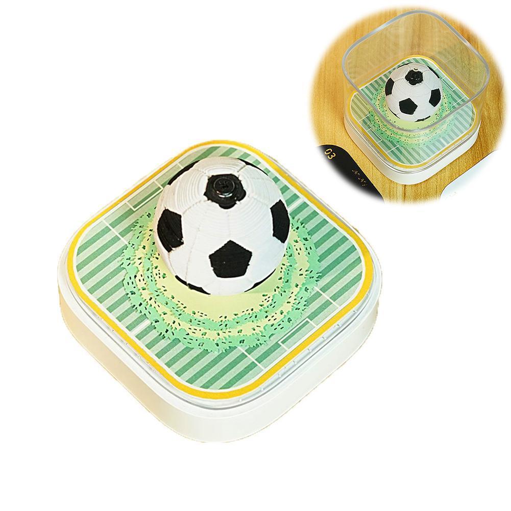 สุดยอดคริสต์มาสสําหรับกีฬา Fanatic, 3d Sports Tear-off Memo Pad, Basketball B2z4