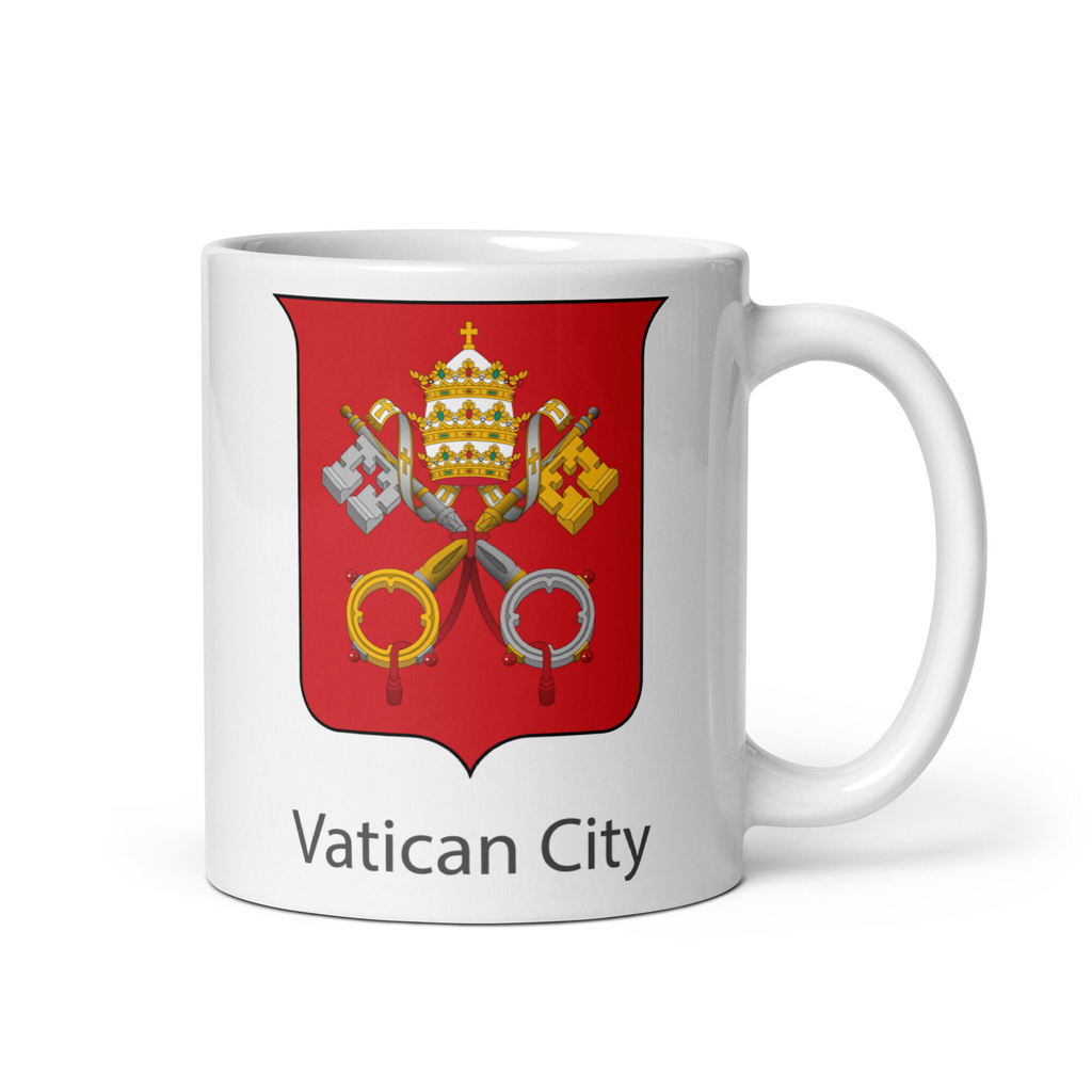 คูลเลอร์คิง Vatican-City  แก้วกาแฟ 11-15 ออนซ์  เหมาะสำหรับชา กาแฟ และของขวัญ ของที่ระลึก