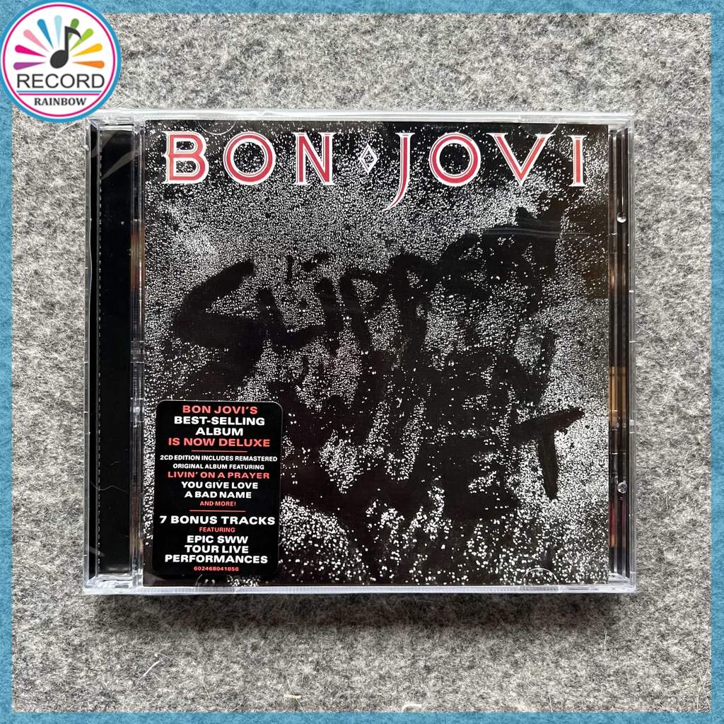 Bon Jovi Slippery When Wet 2025 2CD Album [ปิดผนึก] QBMY ใหม่เอี่ยม