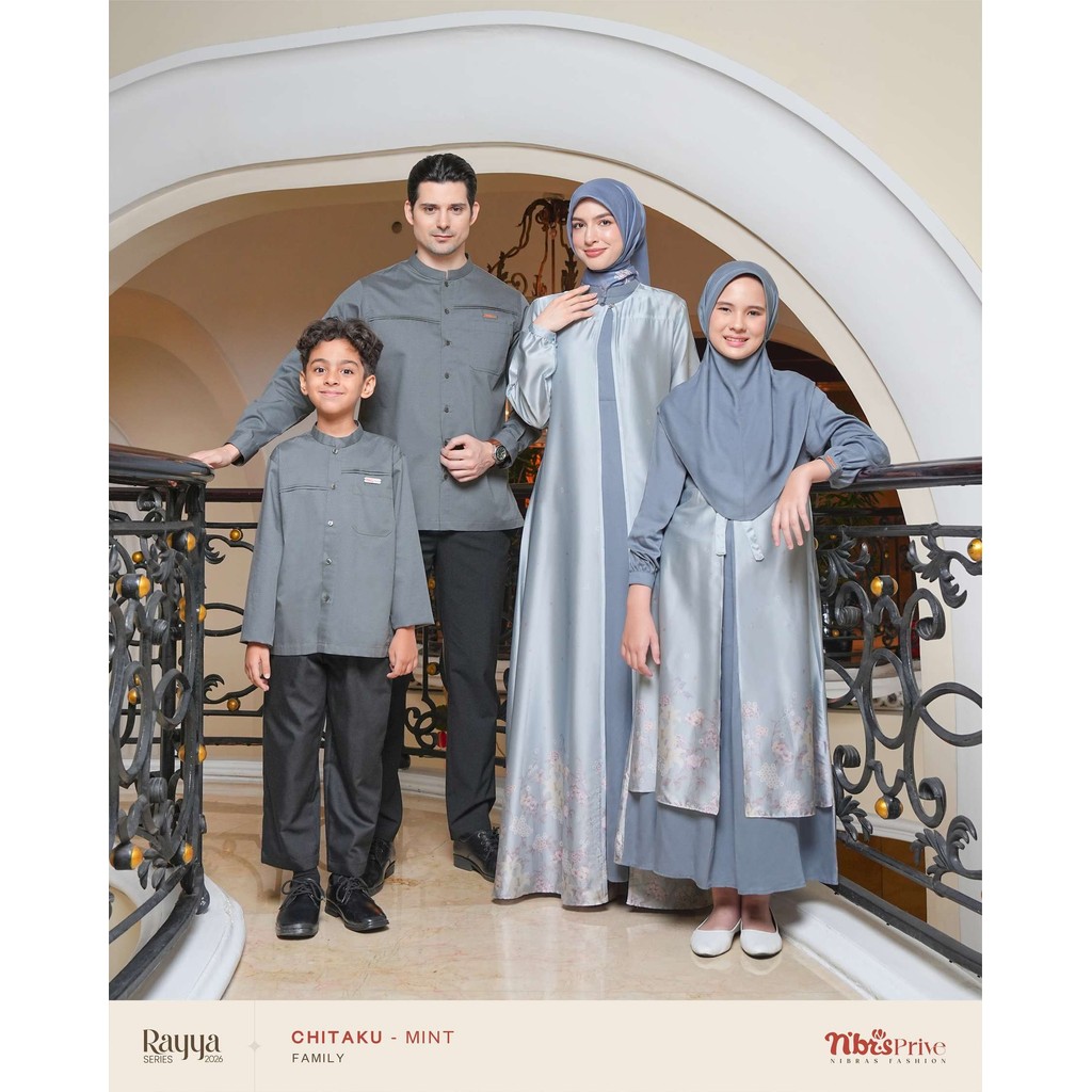 NIBRAS PRIVE RAYYA SERIES LATEST 2026 - CHITAKU MINT (NIBRAS PRIVE FAMILY SARIMBIT 2026)