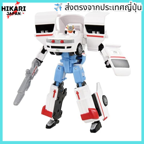 Tomy Tomica Job Braver JB03 Medi Braver Toyota High Medic Ambulance Mini Car Toy 3yrs and up