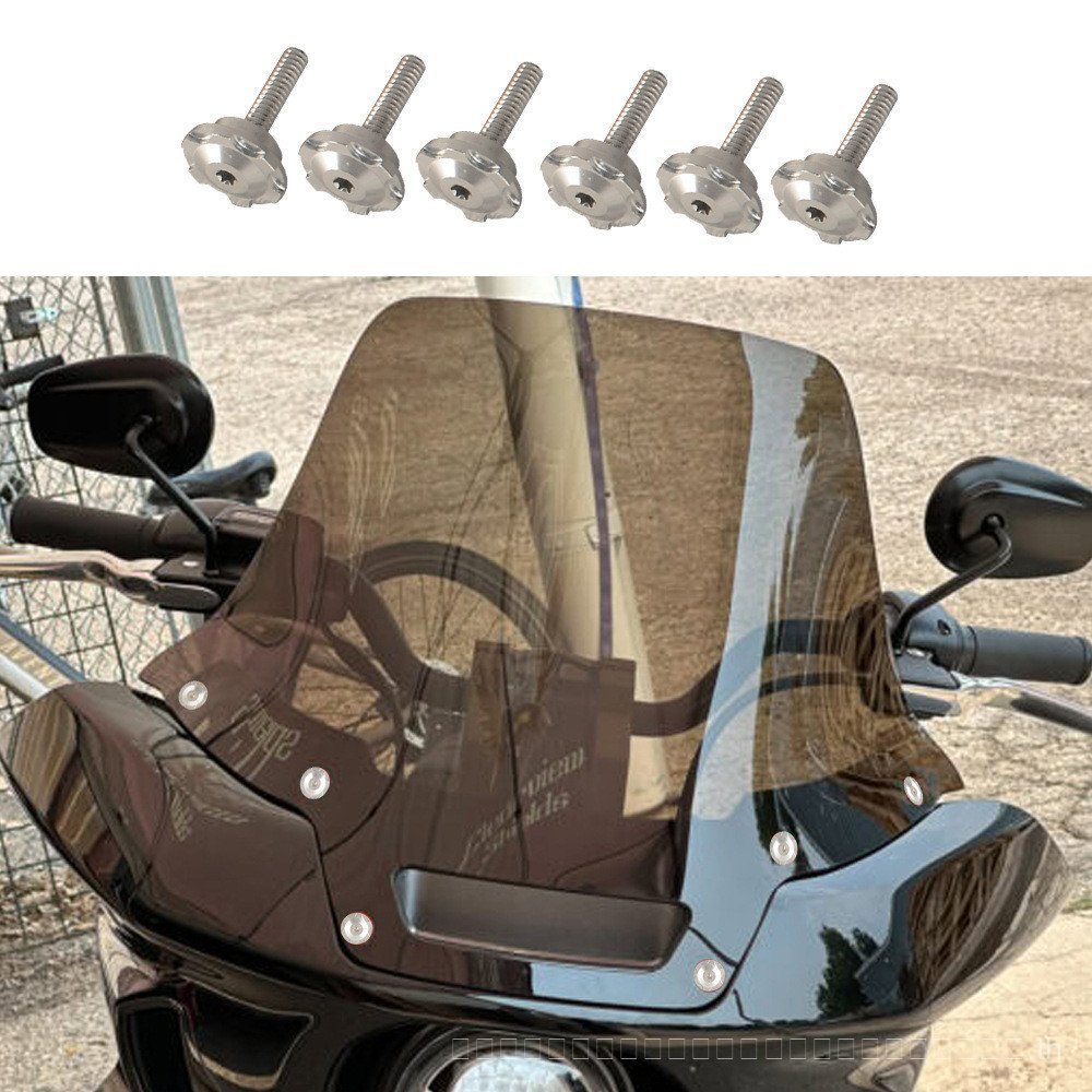 Luwei ST Head Cover Windshield Matching Aluminium Alloy Screw T6061 Aluminium Alloy