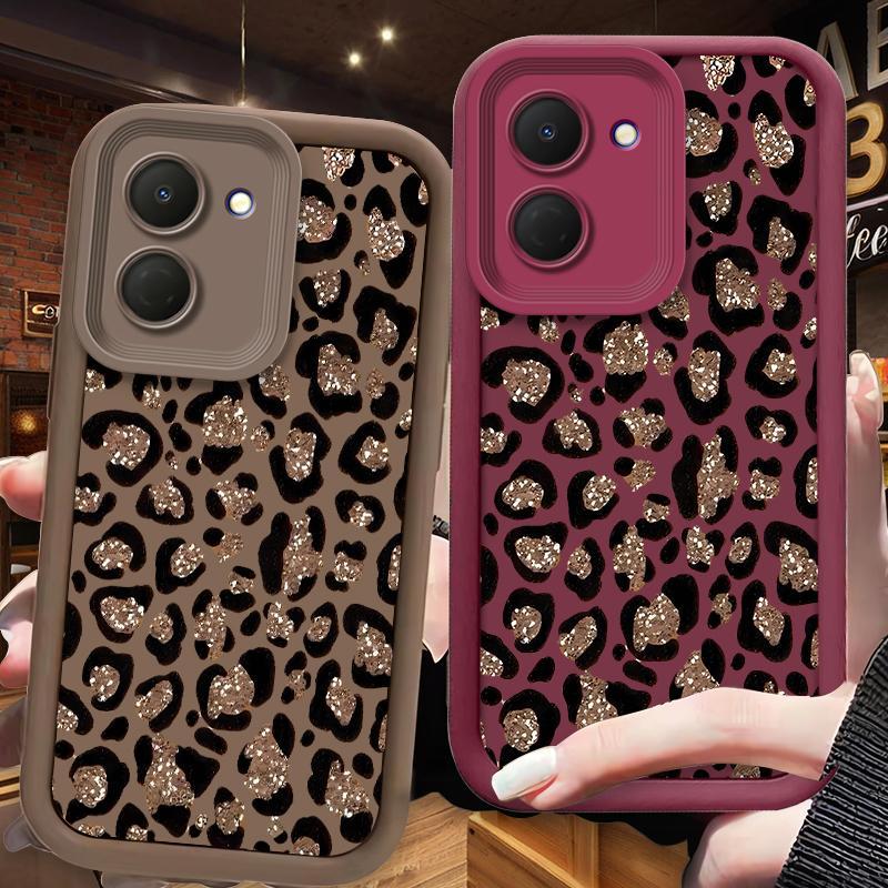 ปลอกสําหรับ Tecno Spark GO 3 Spark GO 2 Spark Go 1 แฟชั่นเสือดาวเคสโทรศัพท์ Techno Spark GO3 GO2 Go1