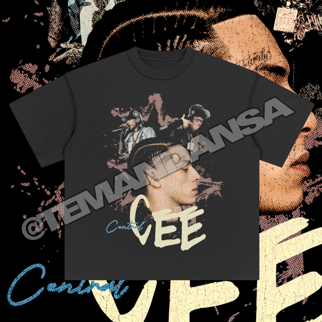 CENTRAL CEE VINTAGE - เสื้อยืด BOXY OVERSIZED/REGULAR