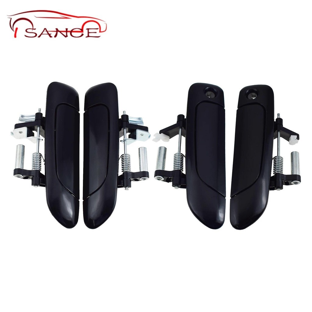 มือจับประตูด้านนอกสีดํา 72180-SLE-T01 72140-SLE-T01 72680-SLE-T01 สําหรับ Honda Fit / City / Jazz 20