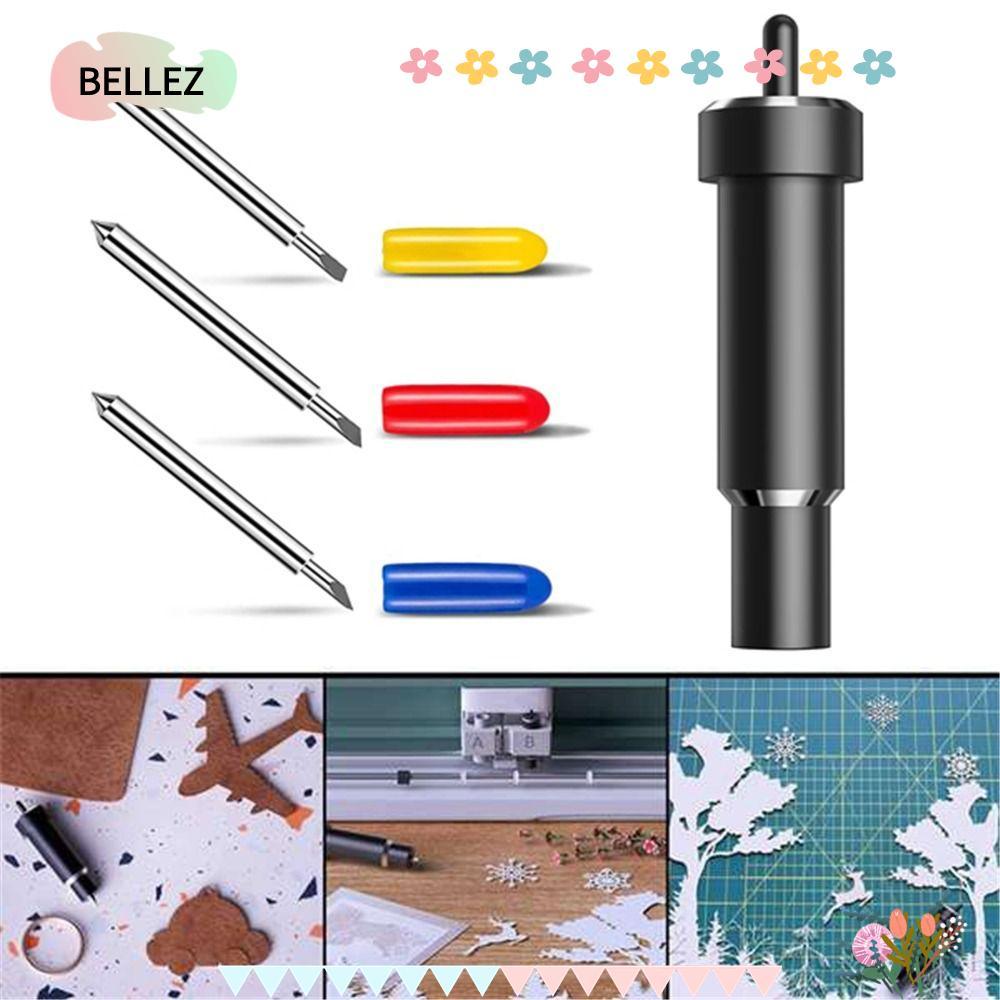 BELLEZ ใบมีดตัดลึก, โลหะ 30 45 60 องศาใบมีดพล็อตเตอร์, เปลี่ยนใบมีดเรียบสําหรับ Cricut Explore 3/Air