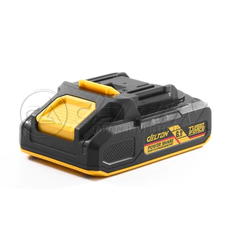 DELTON แบตเตอรี่ลิเธียมไอออน 20V รุ่น TURBO FORCE พลังแรงขึ้น X3 ใช้ร่วมกับ PowerShare กลุ่ม UltraFlex และ TURBO FORCE
