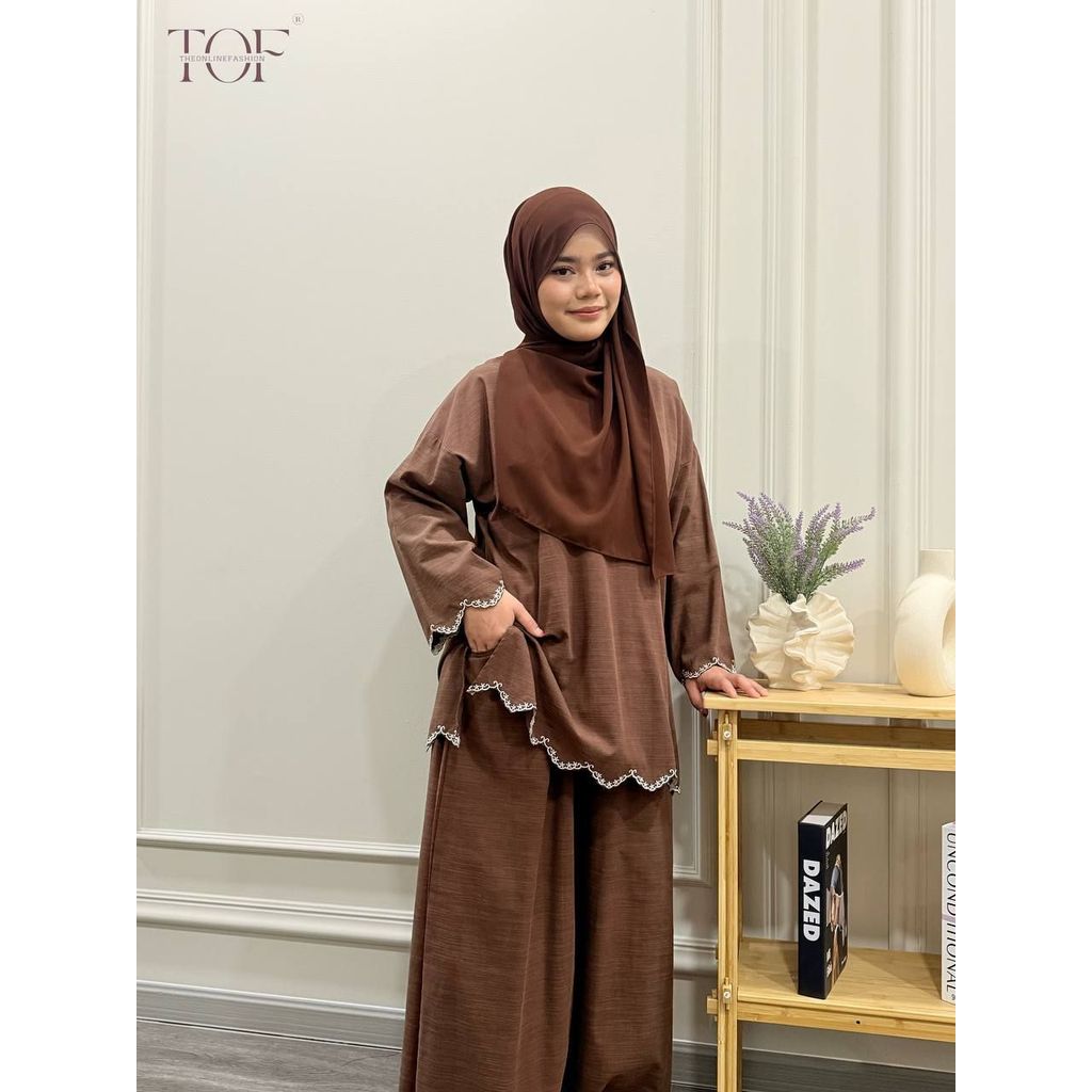 TOF AAFIYAH SULAM ชุด TBE51106/TBE51107 RAMADHAN 2026 พร้อม TOF