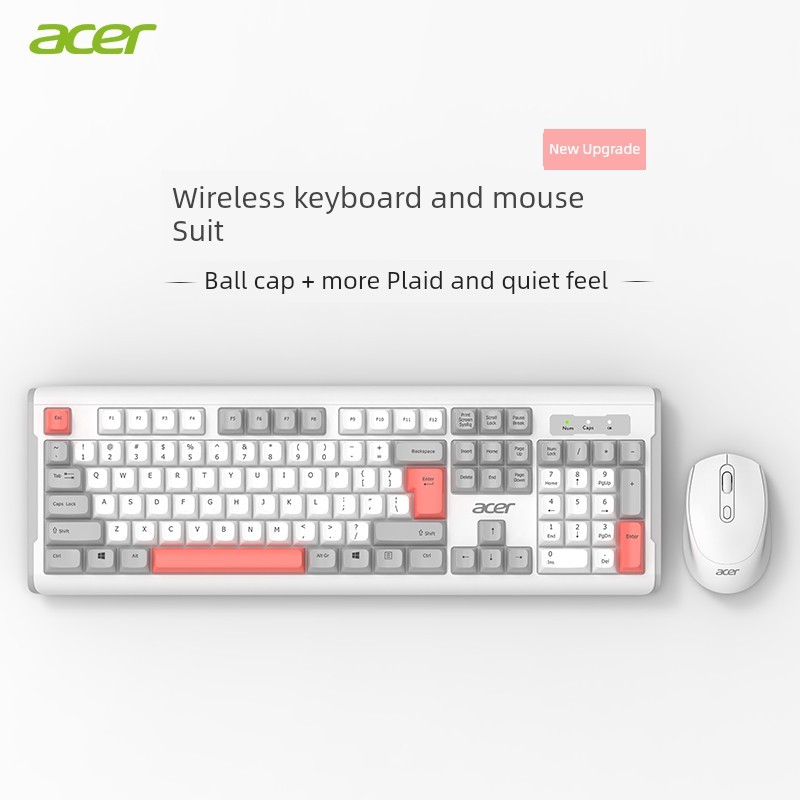 เมาส์แบบมีสาย Acer เมาส์เกมมิ่ง Acer Acer Acer คีย์บอร์ดเมาส์ชุดโน้ตบุ๊คแบบมีสายคอมพิวเตอร์ตั้งโต๊ะ 