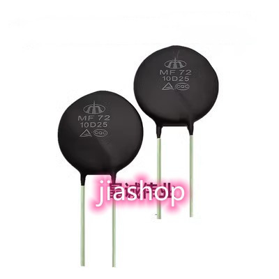 MF72 Vartor 5pcs 10D25 MF72-10D25 Thermistor 10R ตัวต้านทานความร้อนเส้นผ่านศูนย์กลางใหม่บน Mlz3 -