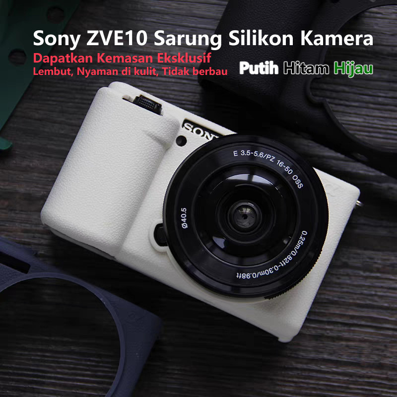 LAYAR Soft Case Sony ZV-E10 II / ZV-E10 Mark II - Anti-Scratch Comfort Grip, LCD Flip Screen Protect