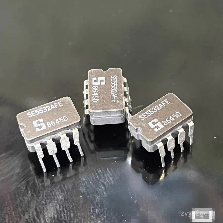 ผู้สูงอายุหายากเซรามิคแท้ SE5532AFE Dual-Luck เล่นเสียงโดยไม่ต้องย้อมสีสามSegment Balanced ชิป 5ZP3