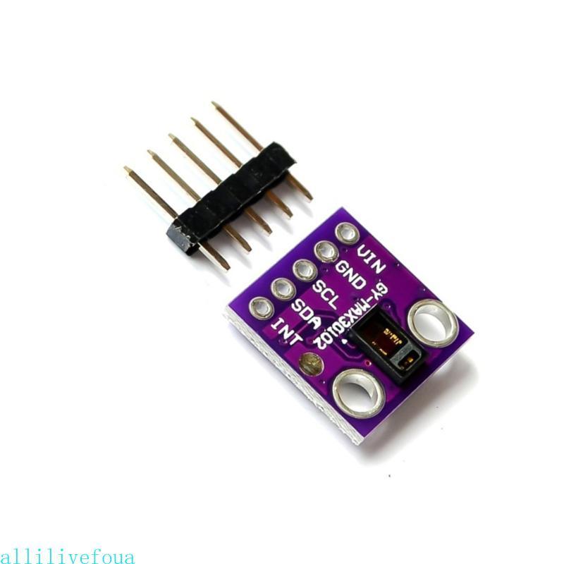 Allilivefoua GY-MAX30102 การตรวจจับชีพจร ความเข้มข้นของเลือด Heart Rate Sensory Module