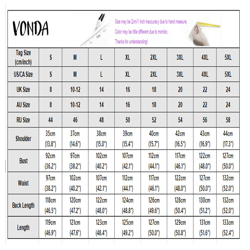 VONDA ดRESS แขนกุดสไตล์เกาหลีย้อนยุคสำหรับผู้หญิง ทรงแม็กซิ คอครึ่งปุ่ม เปิดหน้าอก สไตล์ STREET ใส่สบายในฤดูร้อน — صورة 2