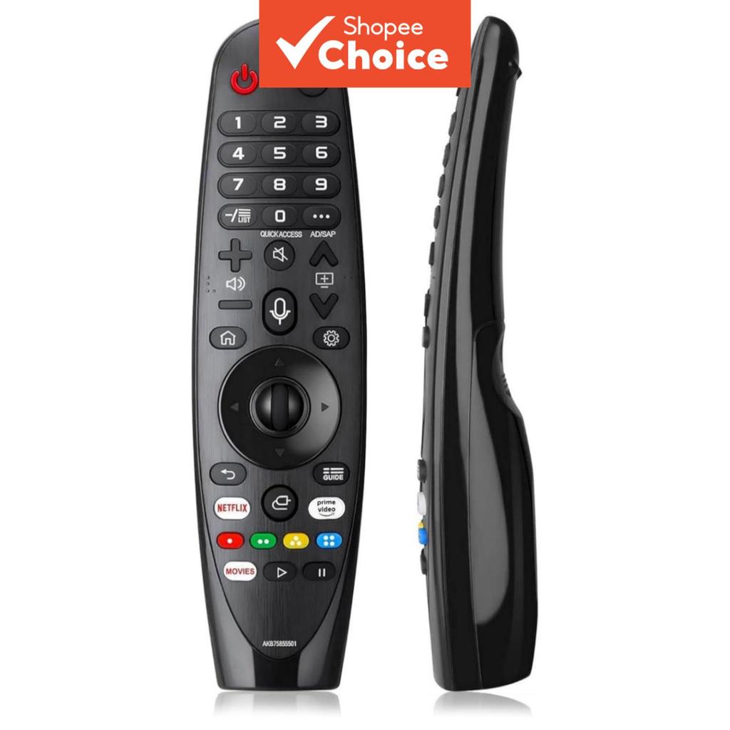 เสียงวิเศษสําหรับรีโมททีวี LG เปลี่ยนรีโมทคอนโทรลที่เข้ากันได้กับทีวี LG Smart OLED Thinq Webos สําห