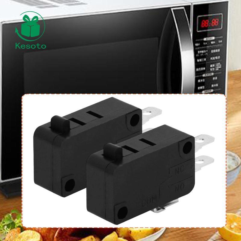 [Ehoyoxa] Micro Switch Precision 16A T125 5E4 Mini Limit Switch Black for Small Electronics Replacem