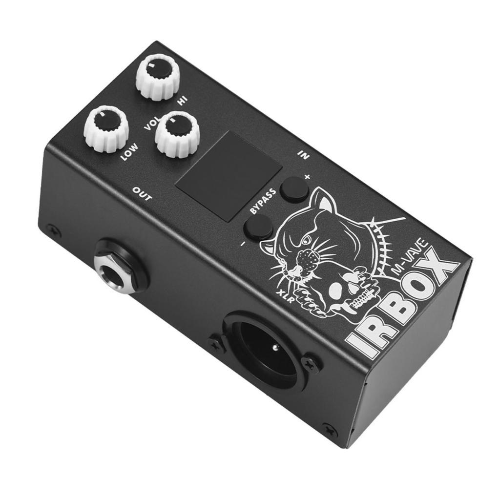 Granty M-VAVE กีตาร์ IR Box Effects Pedal พร้อม Cab Impulse Response ตู้ลําโพงจําลอง XLR พอร์ตเอาต์พ