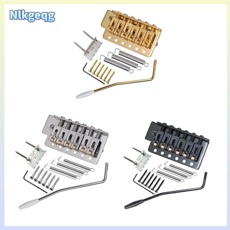 [nlkgeqg] Roller Saddle Tremolo Bridge System W/Whammy Bar สําหรับกีตาร์ไฟฟ้า ST SQ