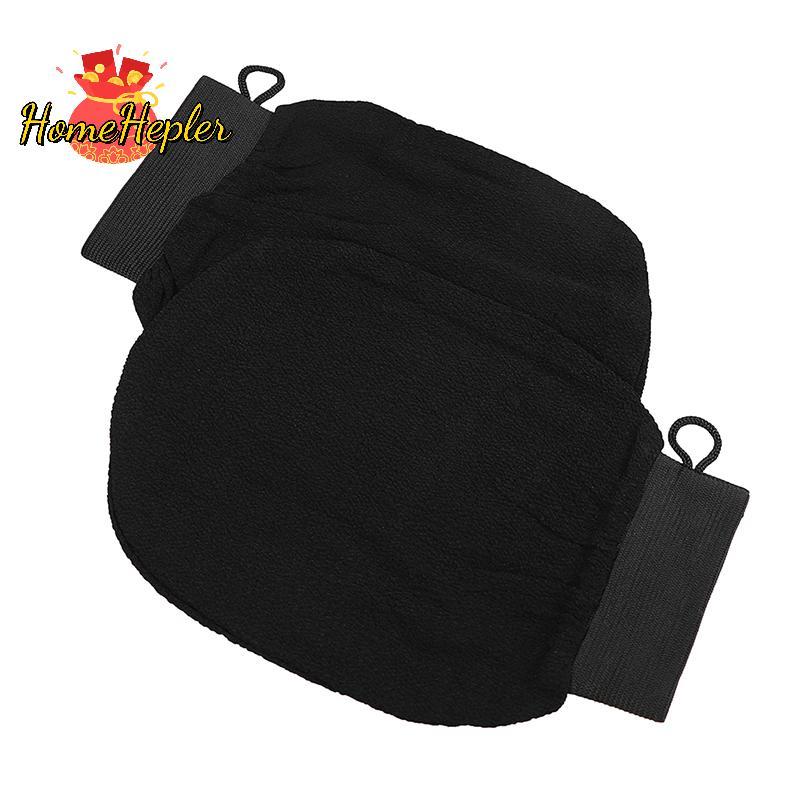 HomeHepler Moroccan Hammam Scrub Mitt,magic Peeling Glove,ขัดผิวถุงมืออาบน้ําใหม่