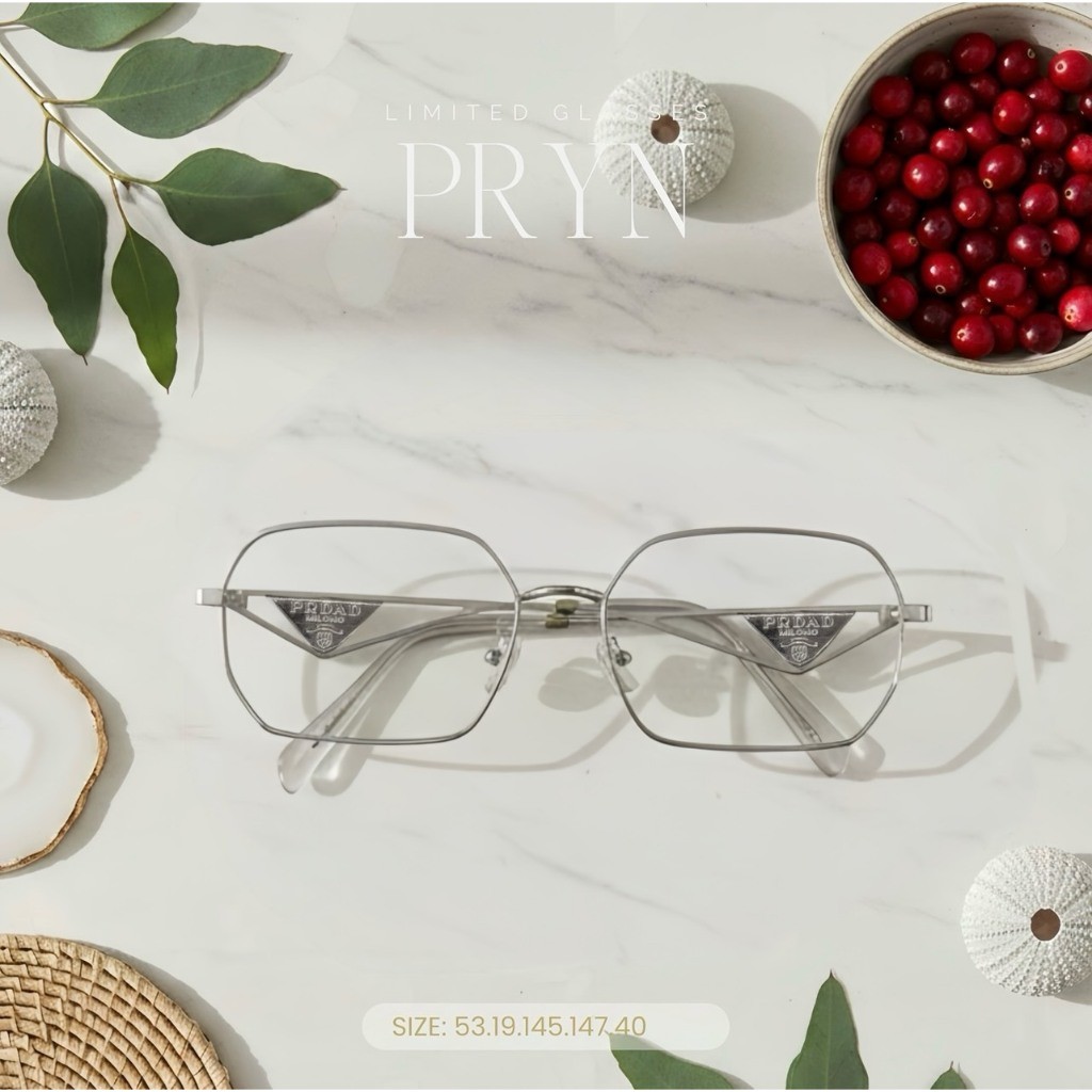 PRYN พริน 25709 แว่นสายตายาวเลนส์บลูบล็อกออโต้ กรองแสงสีฟ้า100% กรองแสงUV ออกแดดเปลี่ยนสีเทาดำ