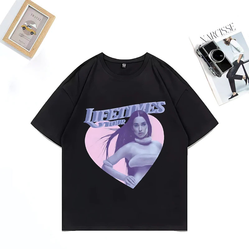 เสื้อยืดลายกราฟิกวินเทจ-143 Lifetimes Tour Katy Perry สำหรับผู้ชายและผู้หญิง เสื้อยืดแฟชั่นฮิปฮอปสุด