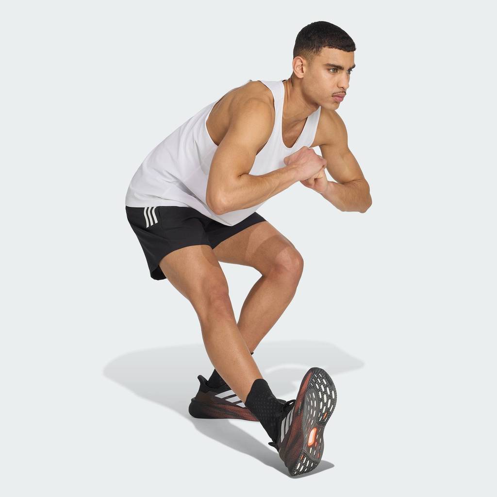 أديداس شورت جري Own The Run ـ رجالي أسود — صورة 3