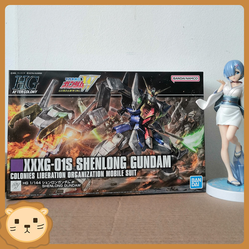 Bandai HGAC 1/144 Dragon Gundam Zhang Wufei ใหม่ Mobile Suit Gundam W Assembly Model คลังสินค้าพร้อม